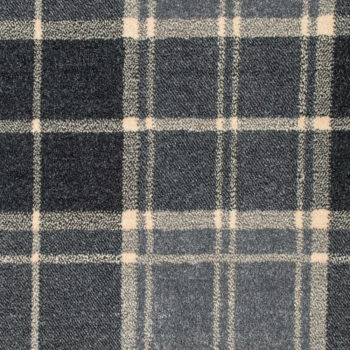 Highlands Tartan Wilton - Cool Grey