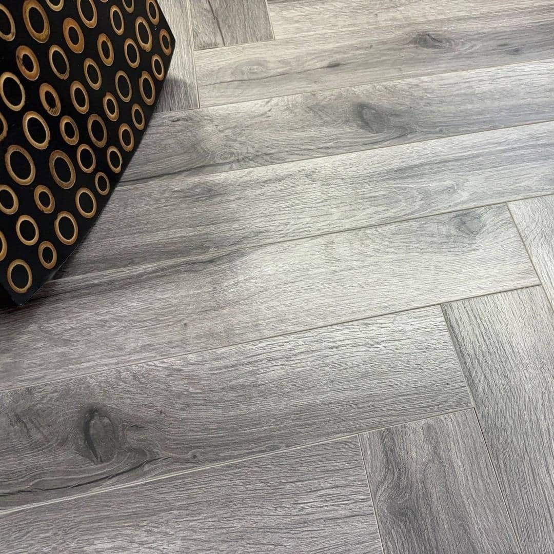 Embrace Herringbone Laminate Flooring Century Oak 12mm - Image 4