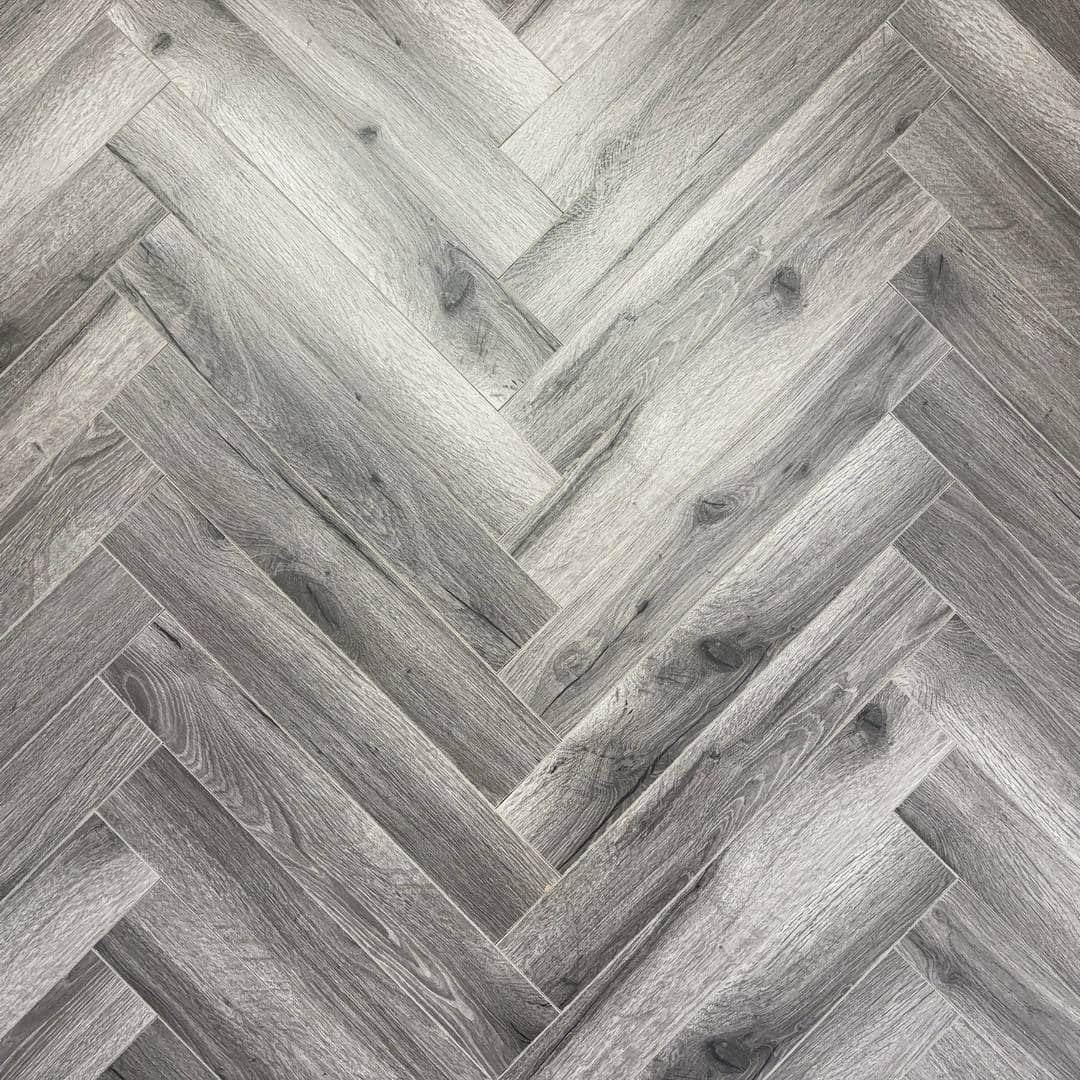 Embrace Herringbone Laminate Flooring Century Oak 12mm - Image 6