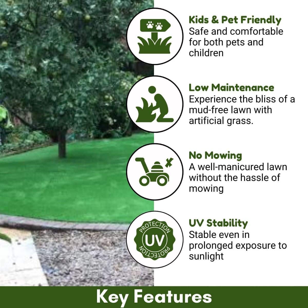 Premiership 40mm Artificial Grass - Image 8