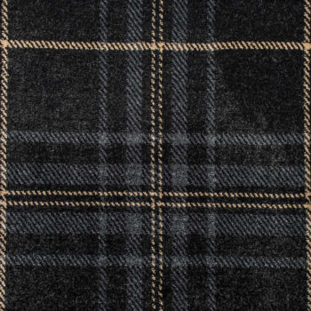 Highlands Tartan Wilton - Grey Stone