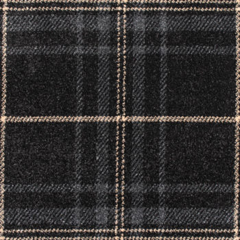 Midas Tartan Wilton Carpet - Grey Stone