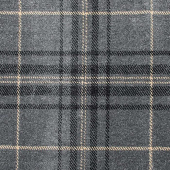Highlands Tartan Wilton - Soft Pewter
