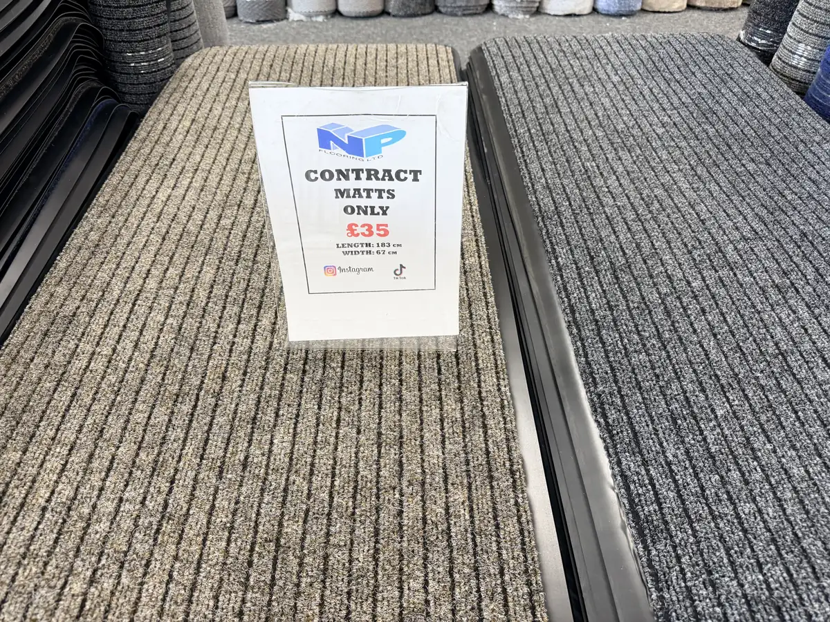 Contract Door Mat at N&P Flooring showroom