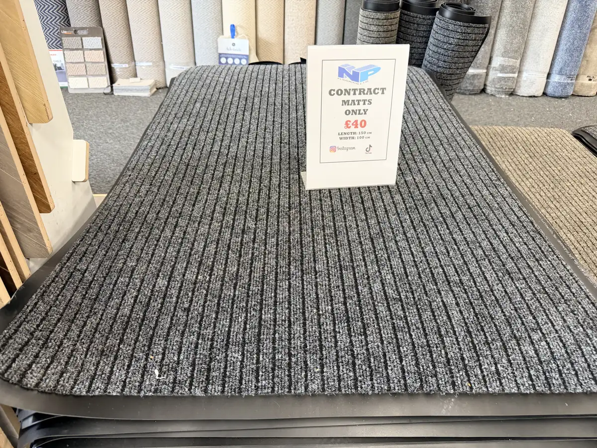 Contract Door Mat at N&P Flooring showroom
