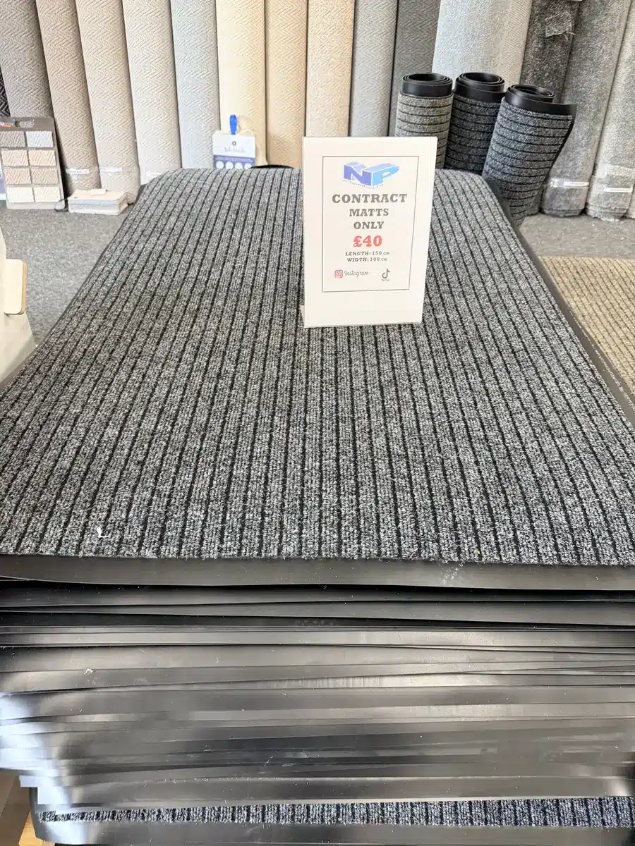 Contract Door Mat at N&P Flooring showroom