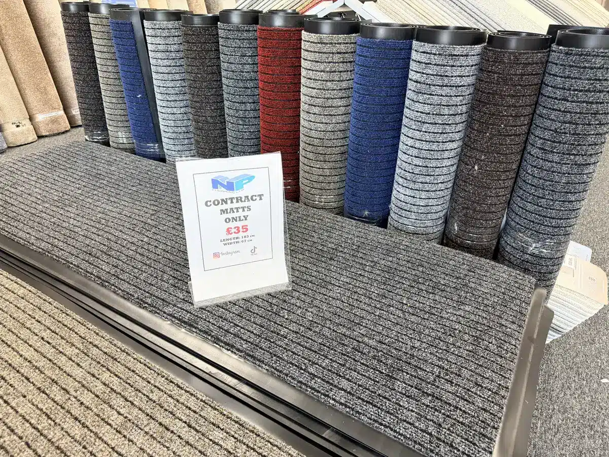 Contract Door Mat at N&P Flooring showroom