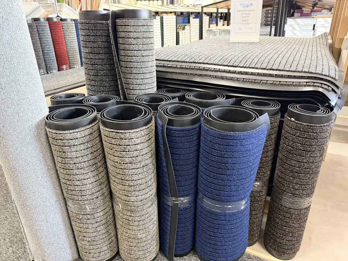 Contract Door Mat at N&P Flooring showroom