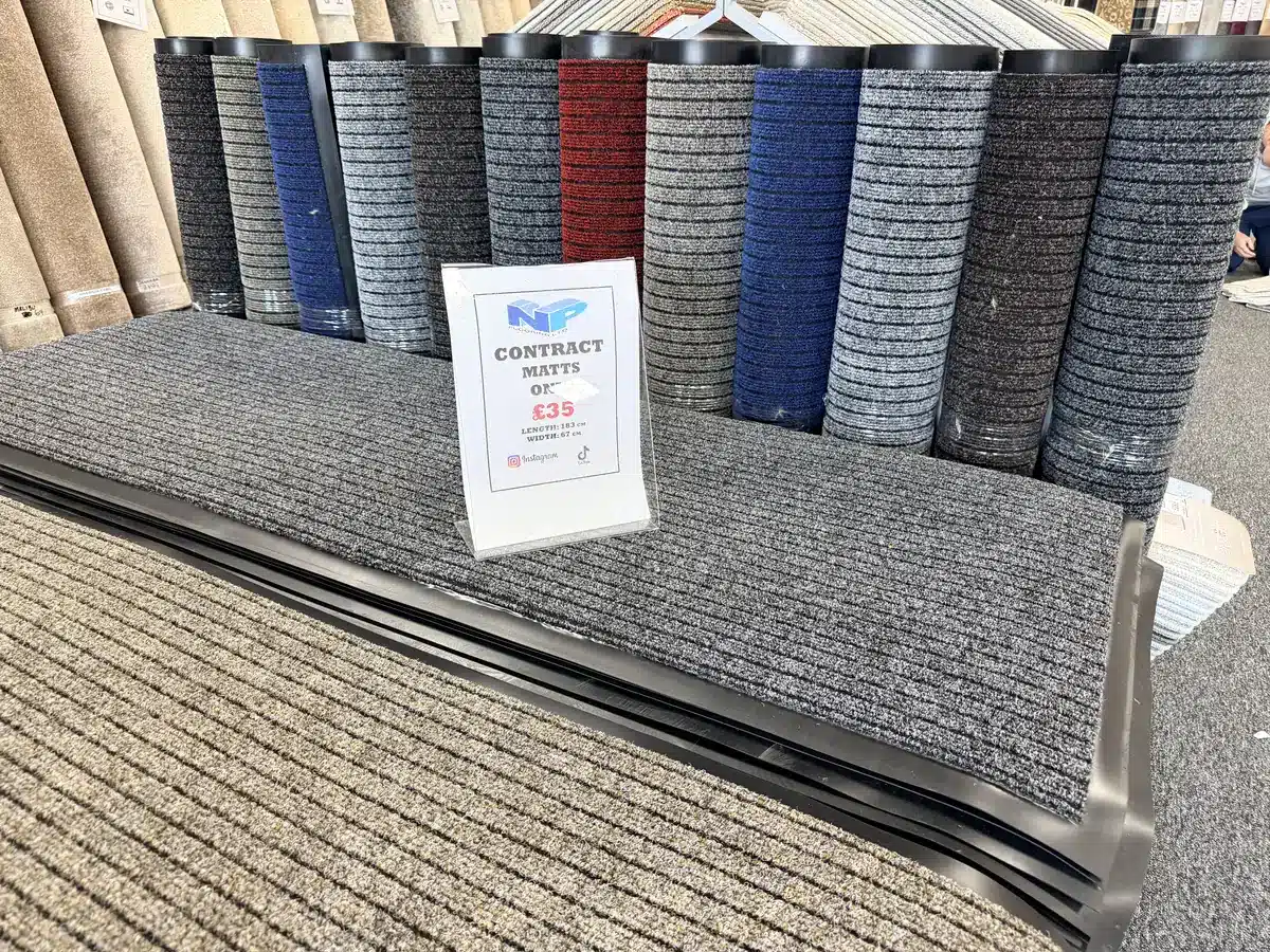 Contract Door Mat at N&P Flooring showroom