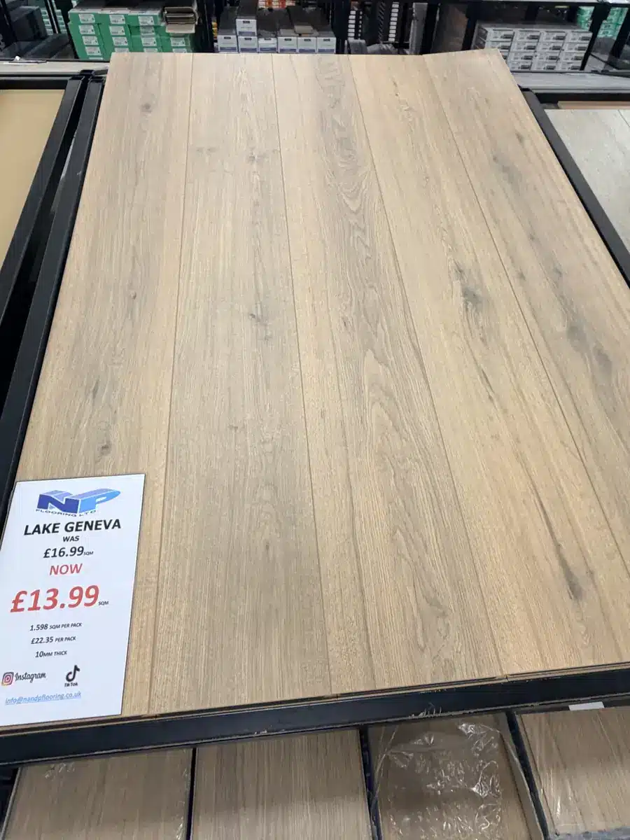 Lake Geneva Laminate at N&P Flooring showroom