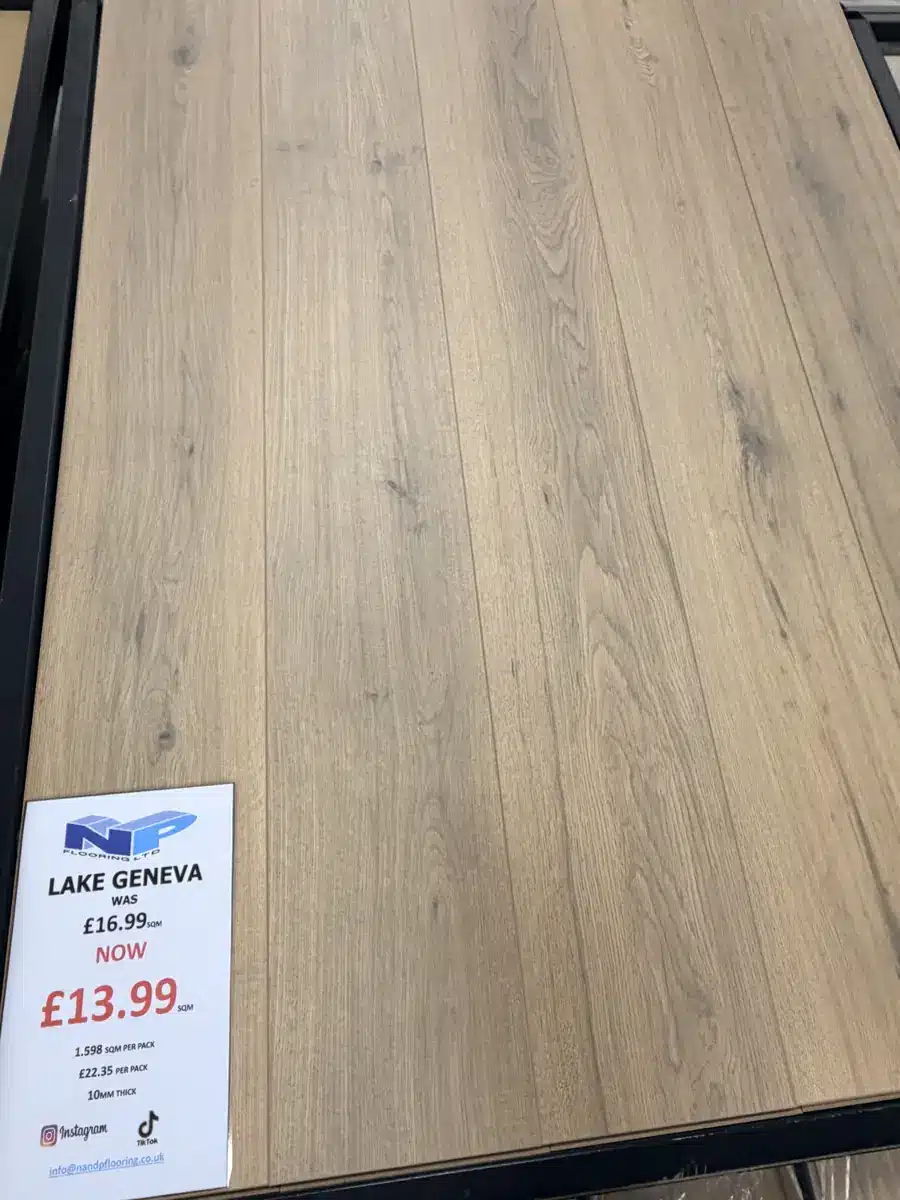 Lake Geneva Laminate at N&P Flooring showroom