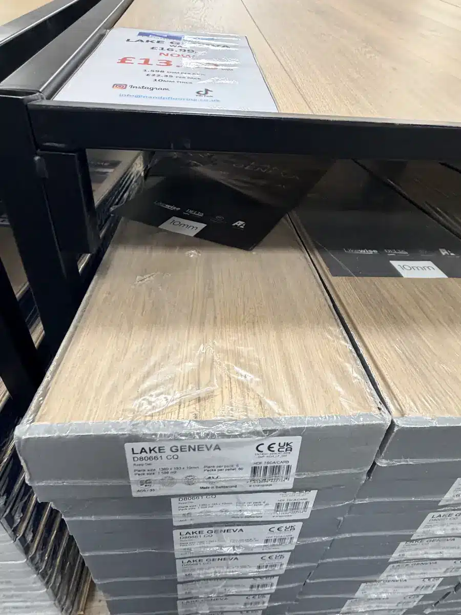 Lake Geneva Laminate at N&P Flooring showroom