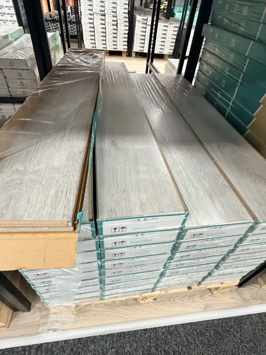 Legacy Silver Laminate at N&P Flooring showroom