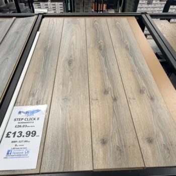 Step Click 8 Normandiya Laminate at N&P Flooring showroom