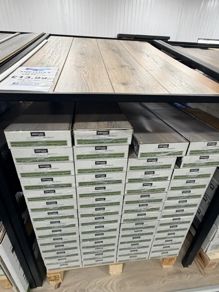 Step Click 8 Normandiya Laminate at N&P Flooring showroom