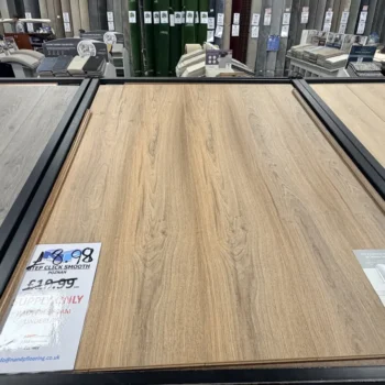 Step Click Smooth Poznan Laminate at N&P Flooring showroom