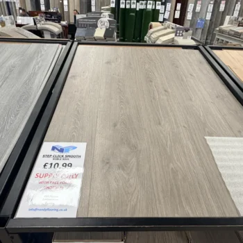 Step Click Smooth Roble Soul Laminate at N&P Flooring showroom