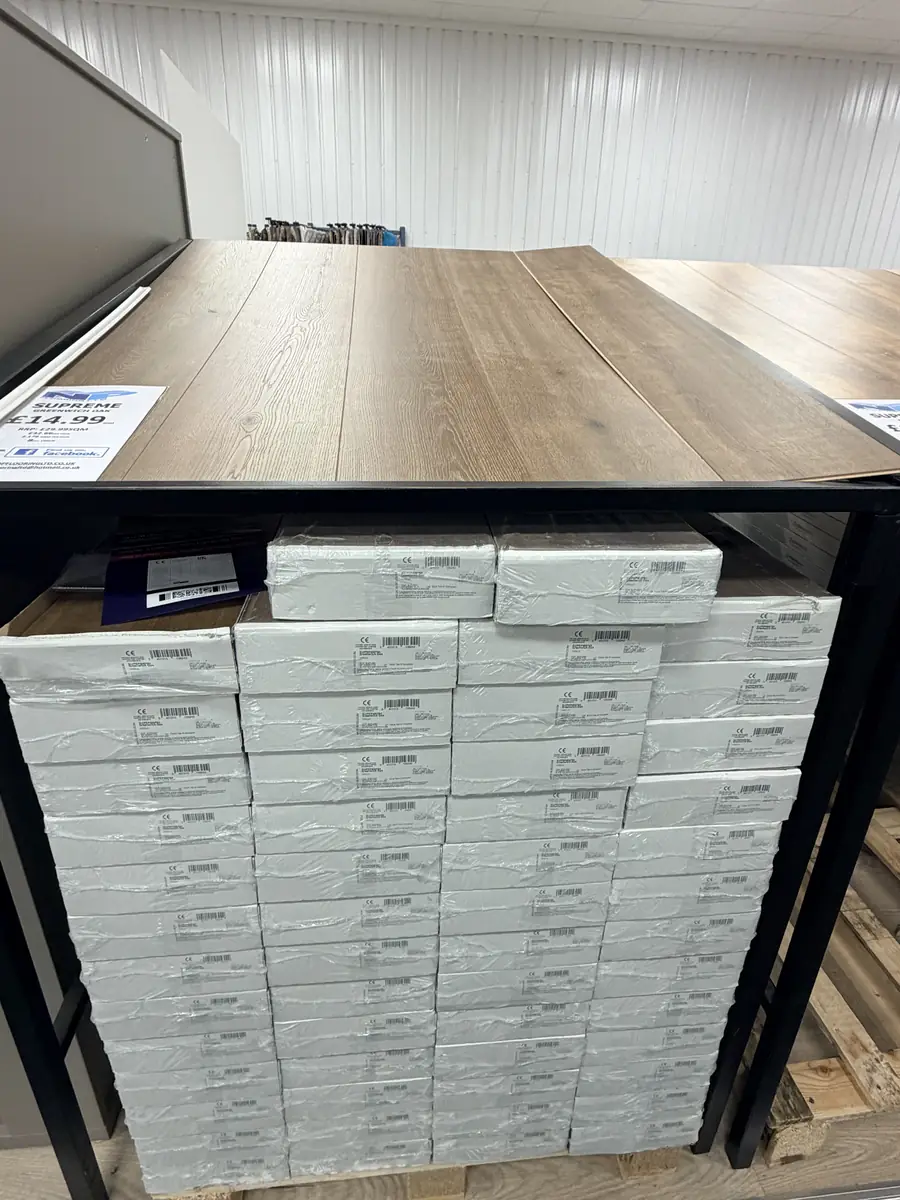 Supreme Greenwich Oak Laminate at N&P Flooring showroom