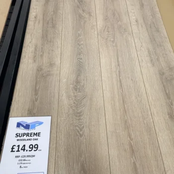 Supreme Woodland Oak Laminate at N&P Flooring showroom
