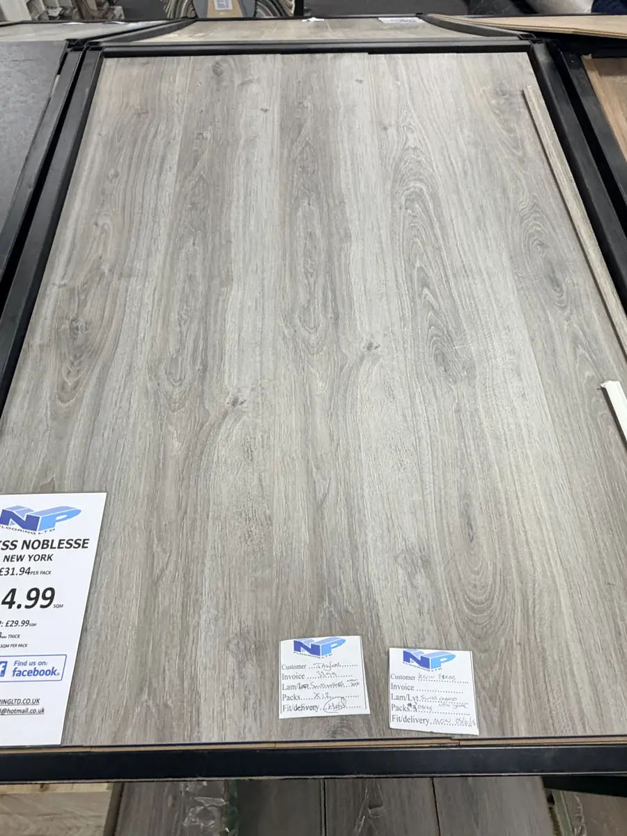 Swiss Noblesse New York Laminate at N&P Flooring showroom