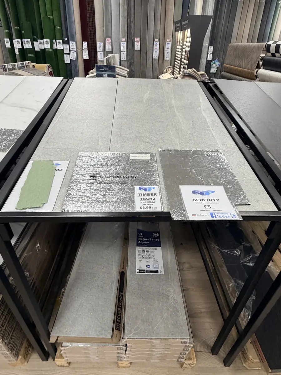 TimberTech2 Serenity Underlay at N&P Flooring showroom