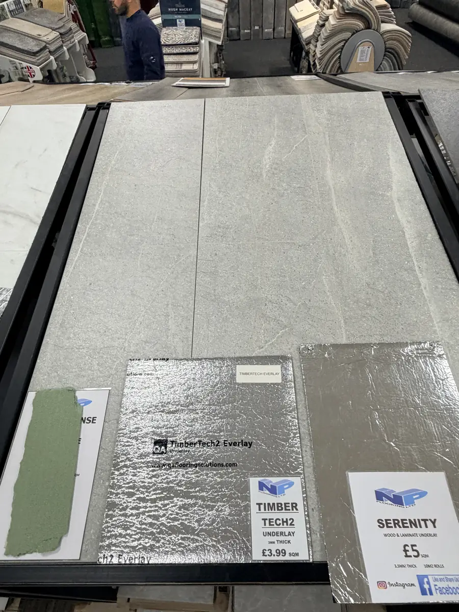 TimberTech2 Serenity Underlay at N&P Flooring showroom